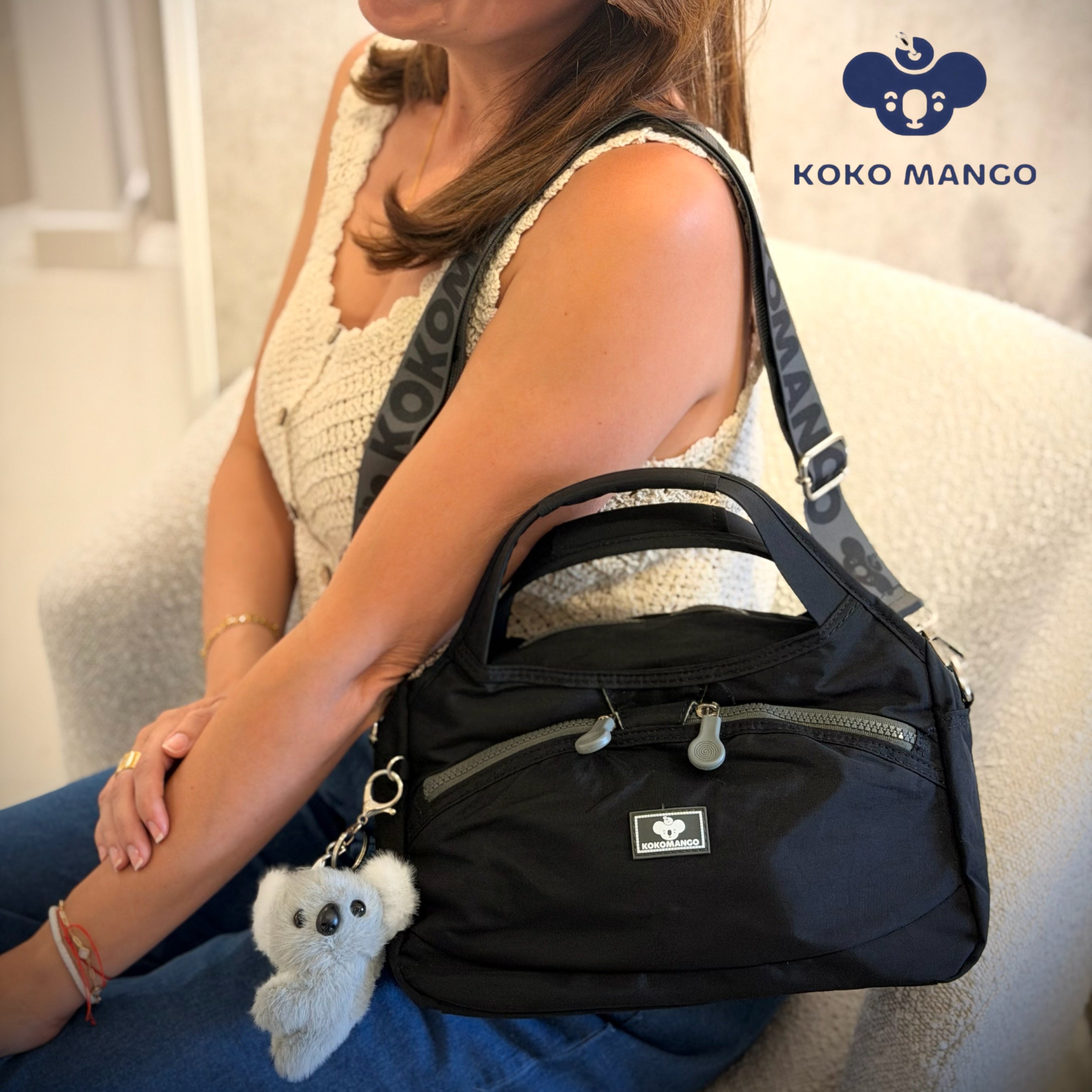 Roma Handbag Black