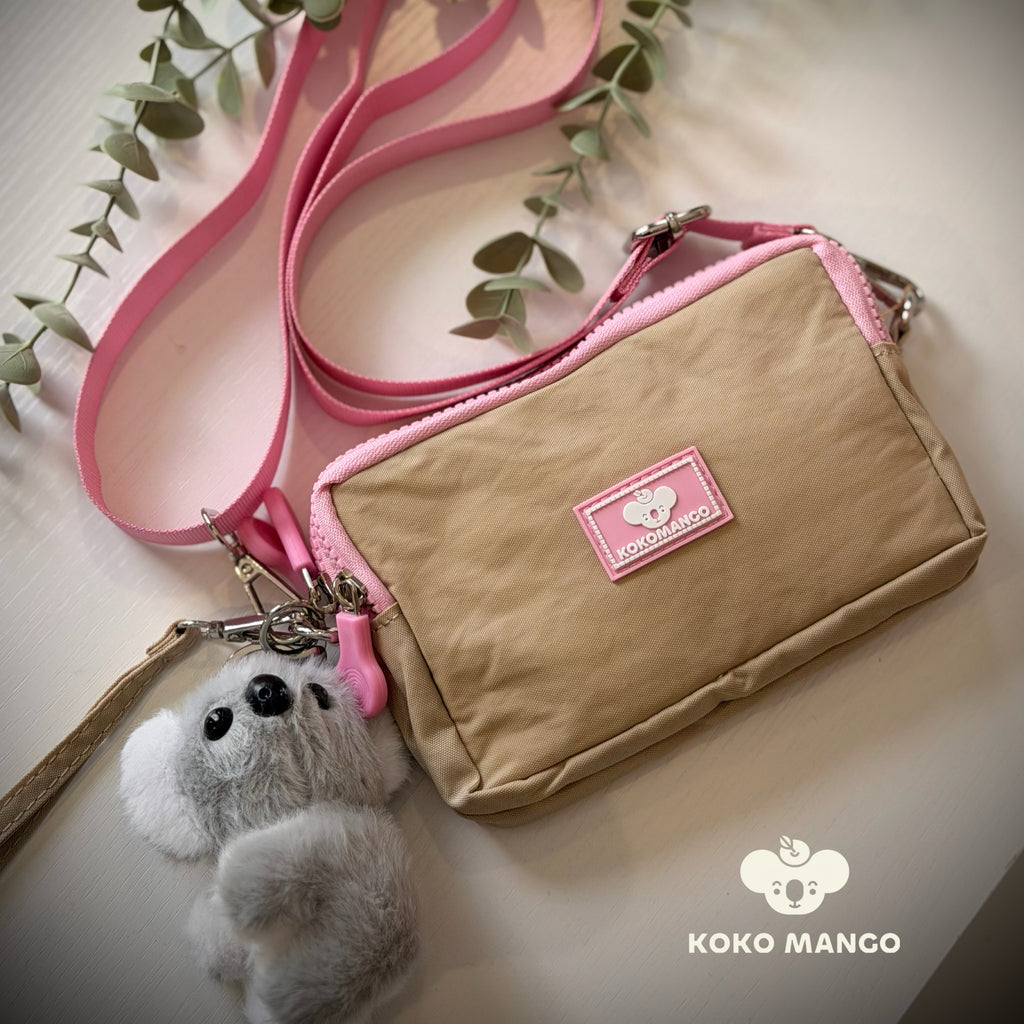 Victoria Crossbody Beige