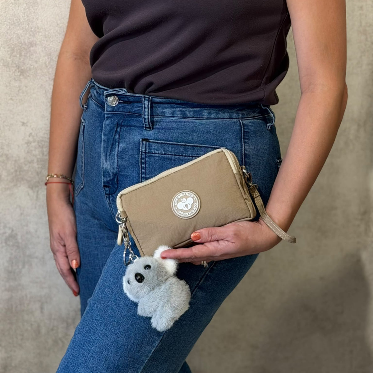 Victoria Crossbody Taupe